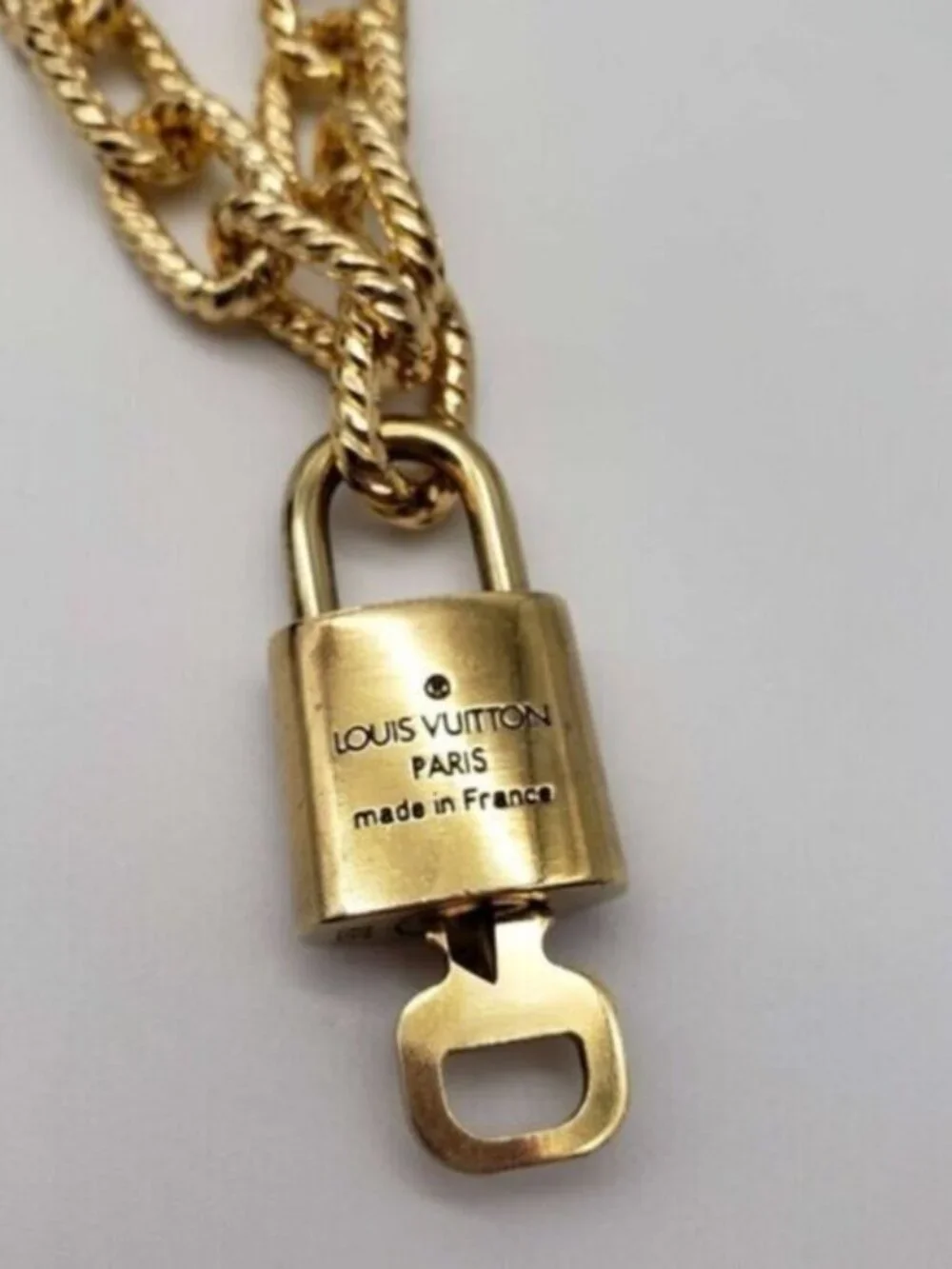 Louis Vuitton gold plated