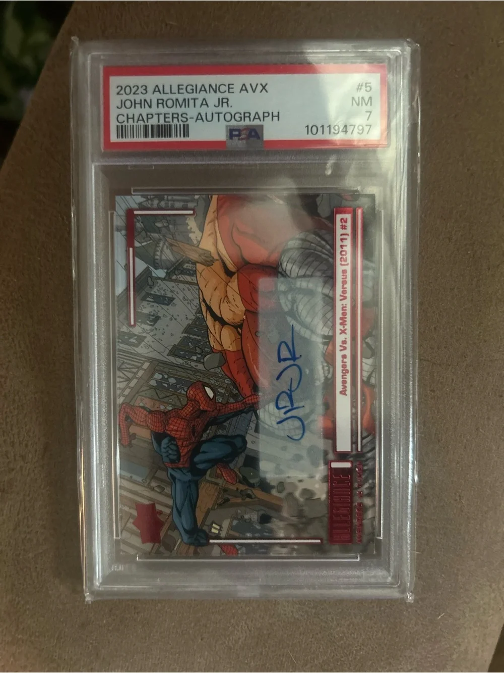 2023 Allegiance AVX Avengers  #5 John Romita Jr Chapters - Auto POP 1