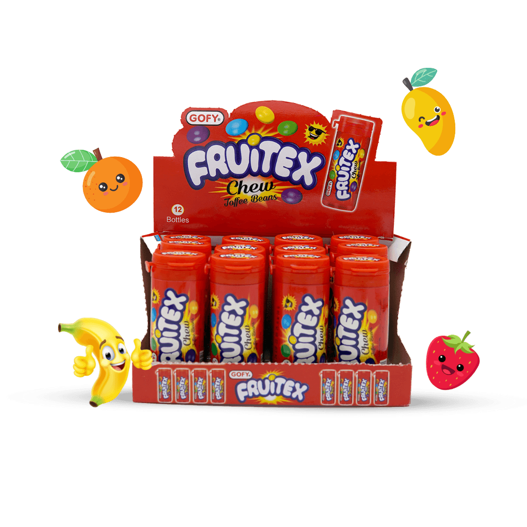 Fruitex Chew Shots with Mix Flavors