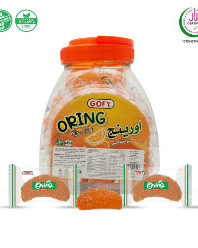 Oring Slice Jelly (Made with Seaweed Extract)