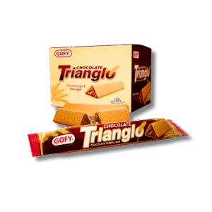 Trianglo Center Filled Chocolate Cereal Bar